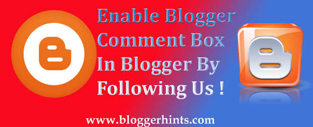 How To Enable Comments On Blogger-Blogspot 