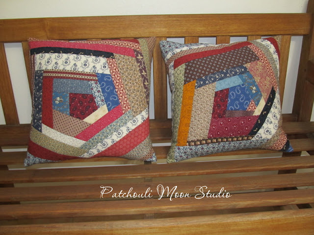 Patchouli Moon Studio~ Civil War Reproduction Fabric Pillows