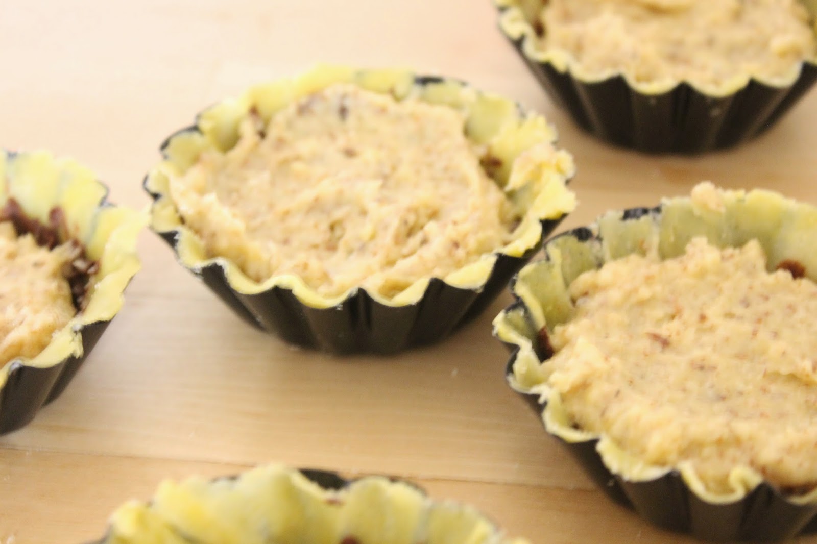 tausendundeineleckerei: Himbeertörtchen mit Mandelcreme