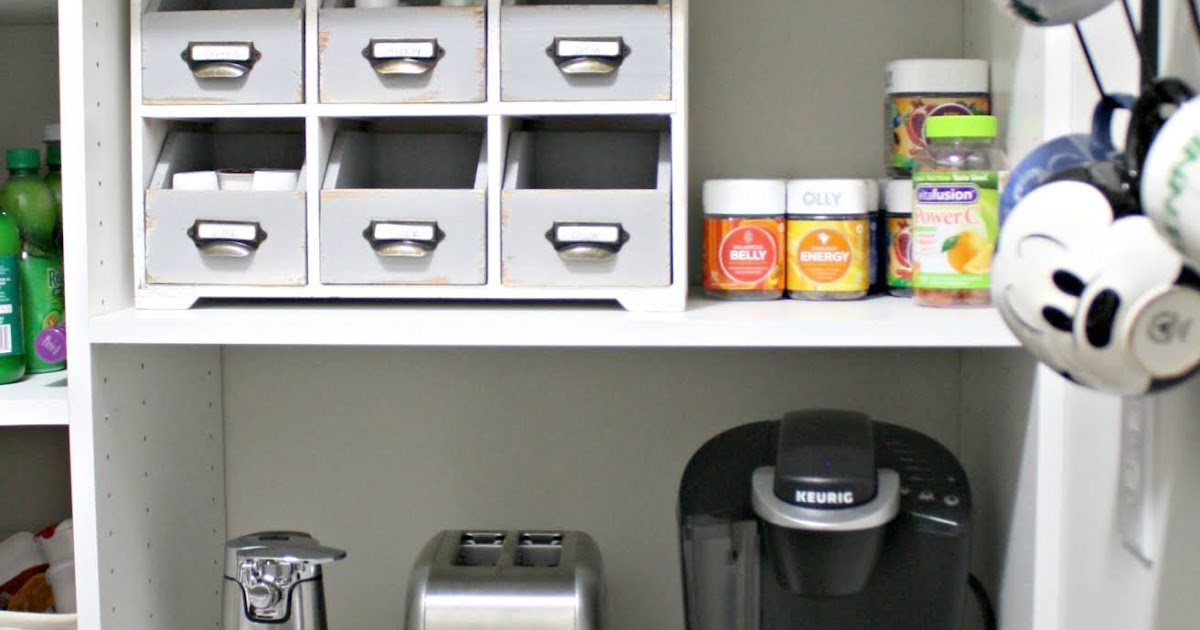 Doityourself pull out shelf for appliances in pantry from Thrifty