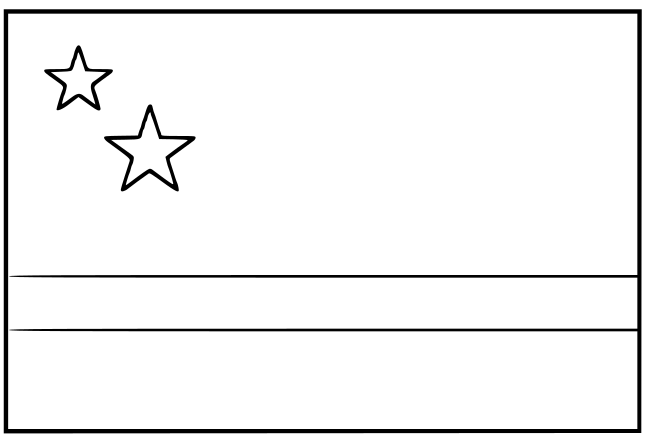 Blog Da Educacao Flag Of Curacao Coloring Page