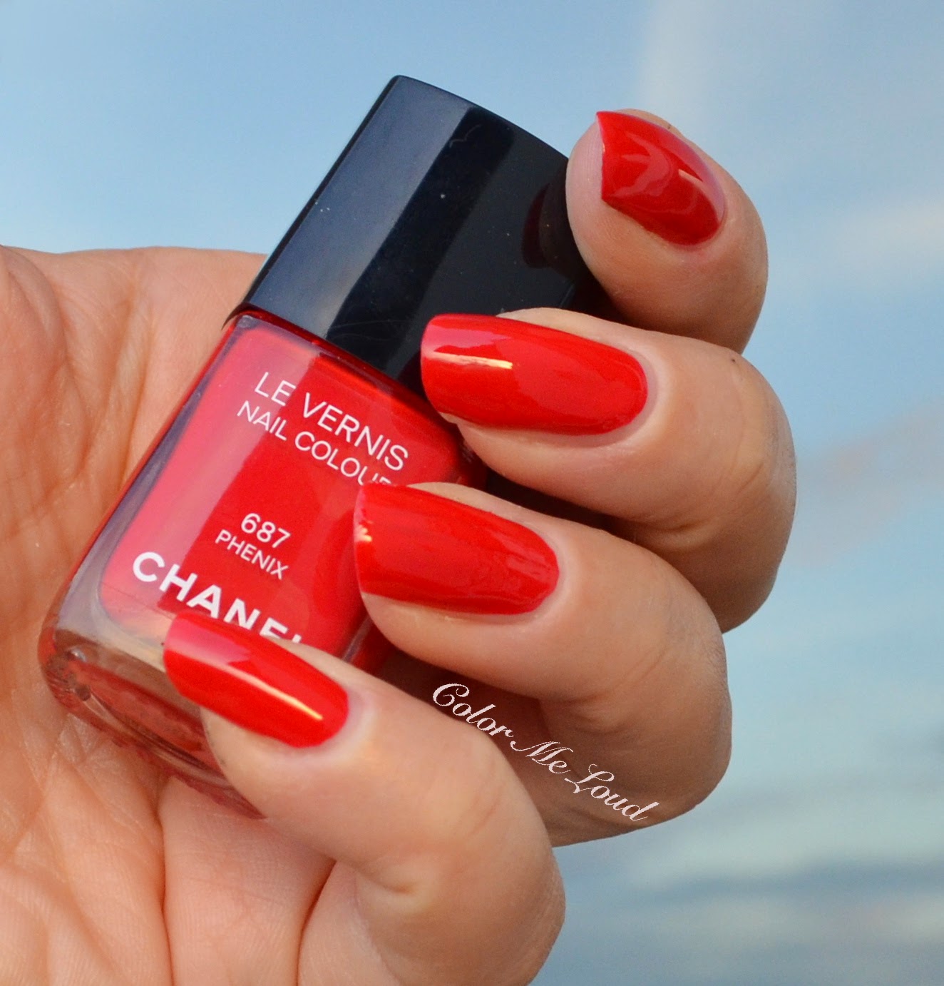 Chanel bright red nail polish Clearance