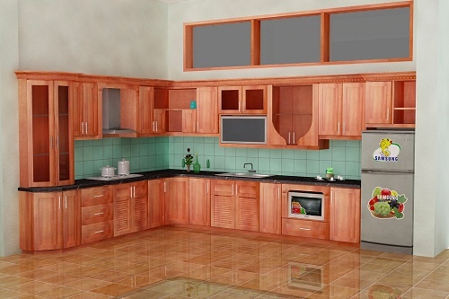 Tủ bếp gỗ Xoan Đào