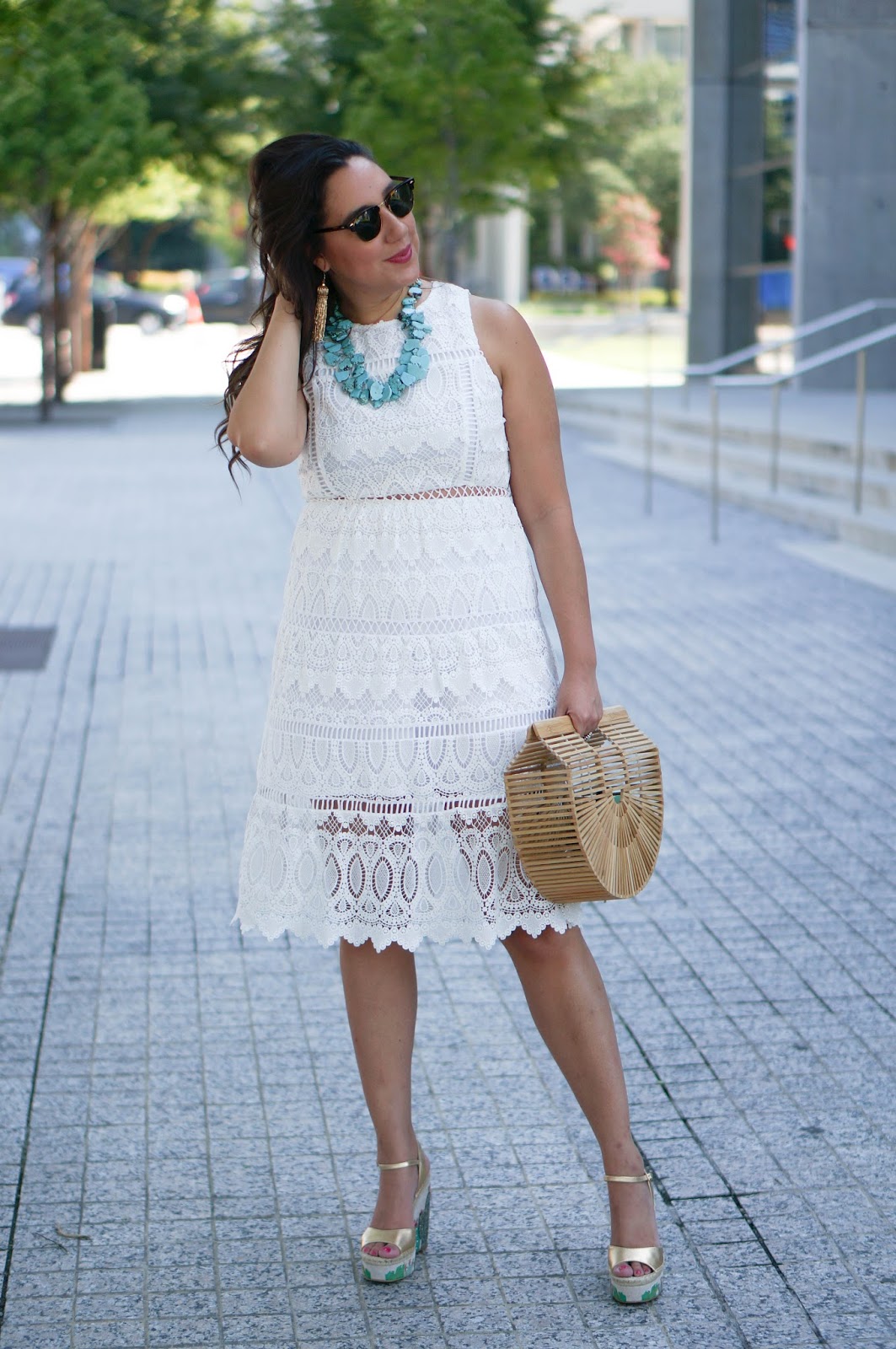 Amelia B. in the Big D.: Summer Dress styled 2 ways: Part 1