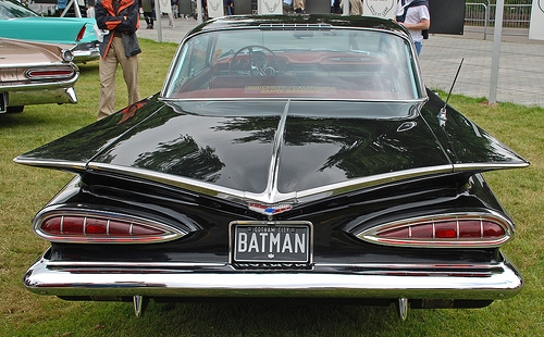 transpress nz: 1959 Chevrolet - the Bat(wing)mobile
