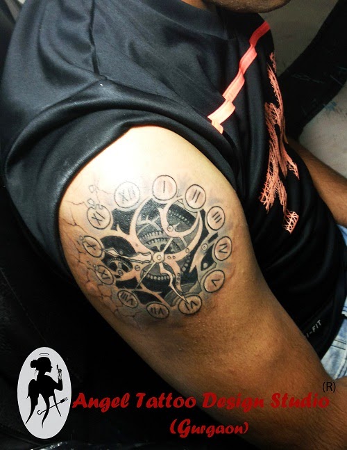 ashok chakra tattoo done by ravi kavathia  Chakra tattoo Tattoos Jesus  fish tattoo