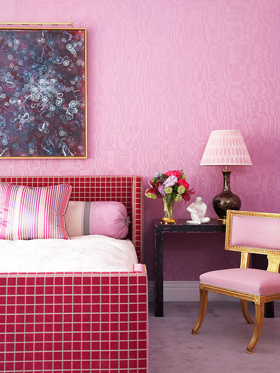 information about home design: Pink and Red Bedrooms