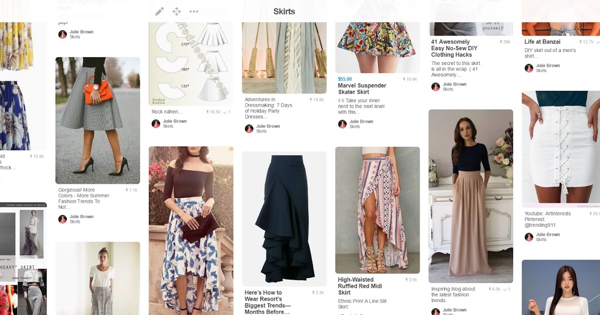 Skirt Challenge Inspiriation