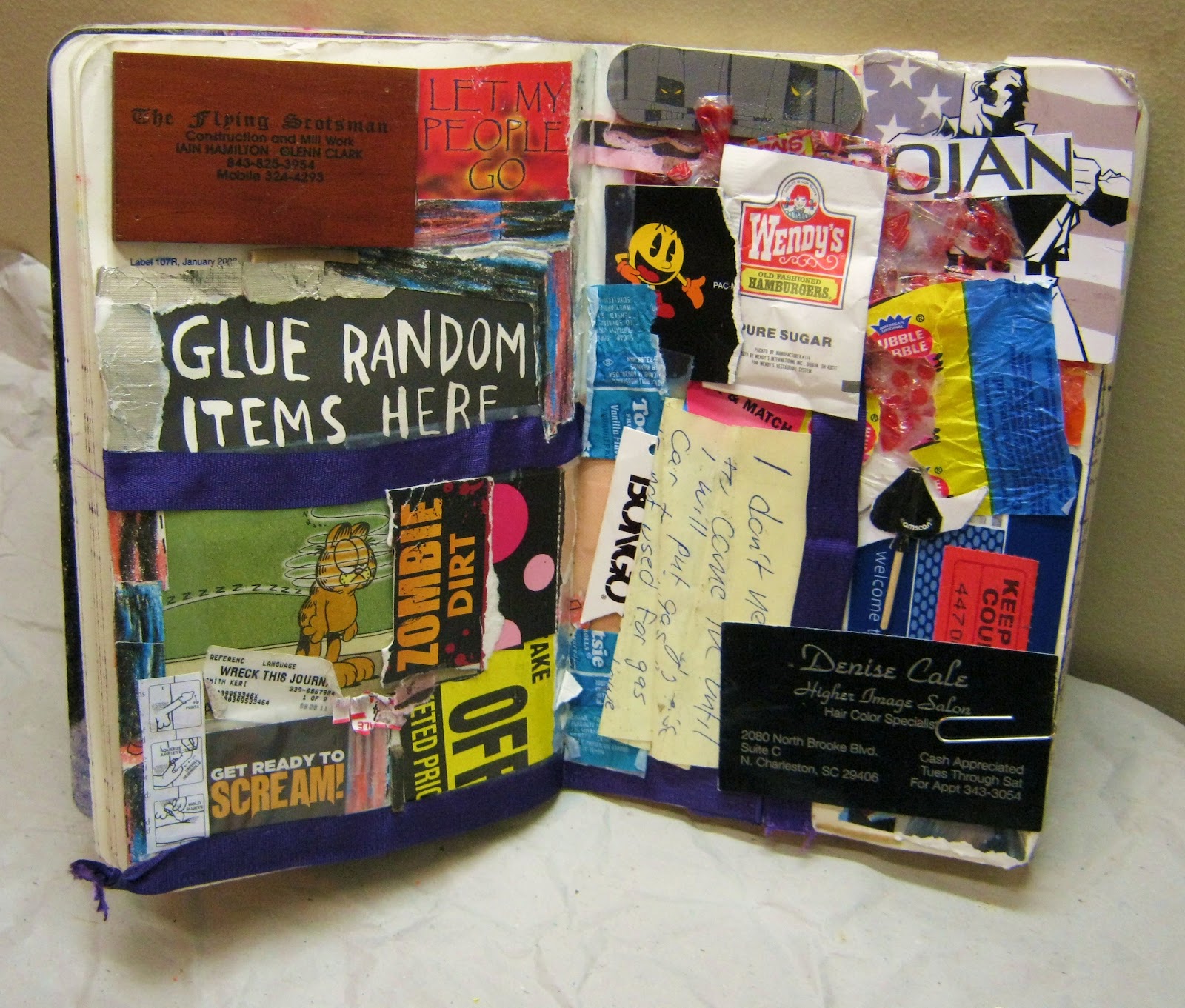 Trina is artsy fartsy: Wreck this Journal!