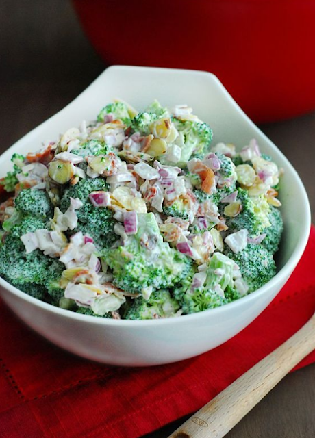 Broccoli Salad - Low Carb Broccoli Salad - Low Carb
