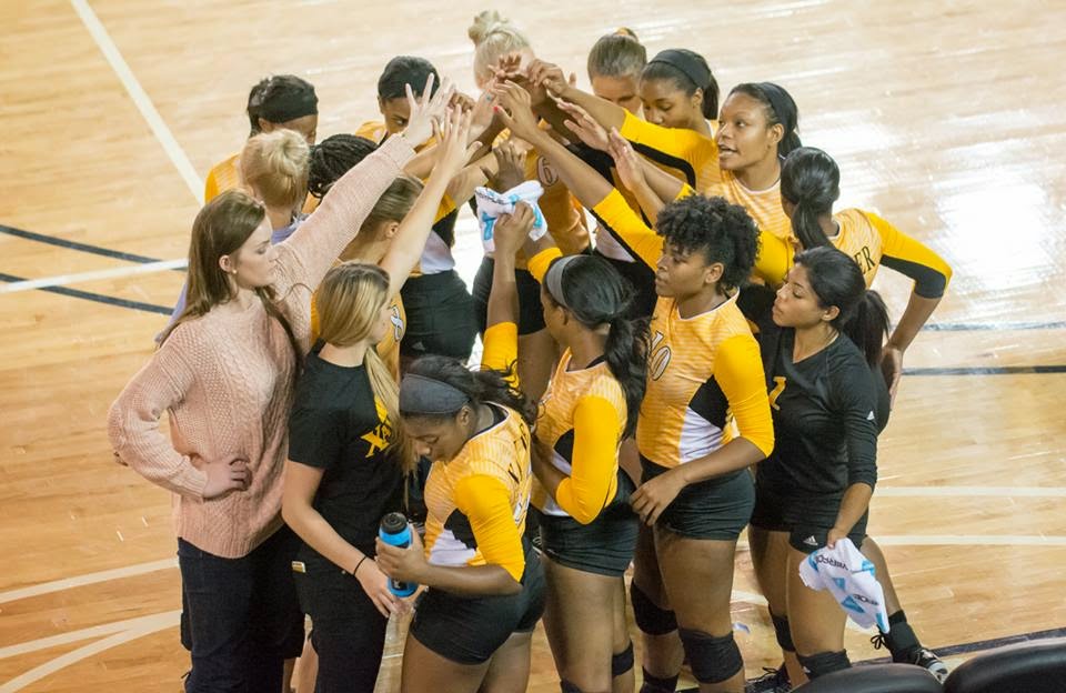 MEAC/SWAC SPORTS MAIN STREET™ Badgers rally in final 2 sets to snap XU