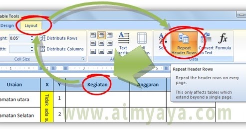 Cara Agar Kepala Baris Tabel Muncul Pada Halaman Berikutnya Di Ms Word Cara Aimyaya Cara Semua Cara Cara Agar Kepala Baris Tabel Muncul Pada Halaman Berikutnya Di Ms Word Cara Aimyaya Cara Semua Cara