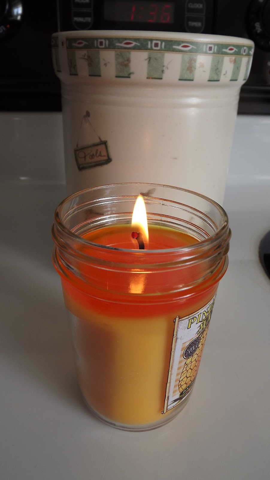 Bath & Body Works Insiders Pineapple Mango PRESERVE JAR 6 oz candle