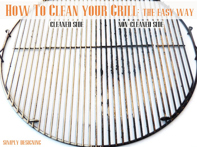 how to clean a grill