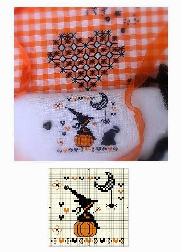 halloween punto croce