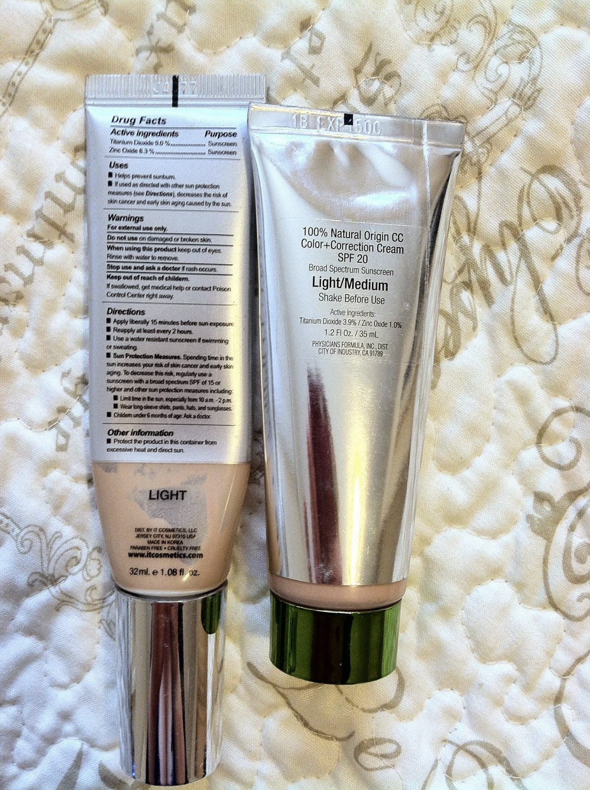 Beauty and Bordeaux It Cosmetics Your Skin But Better CC Cream Dupe?