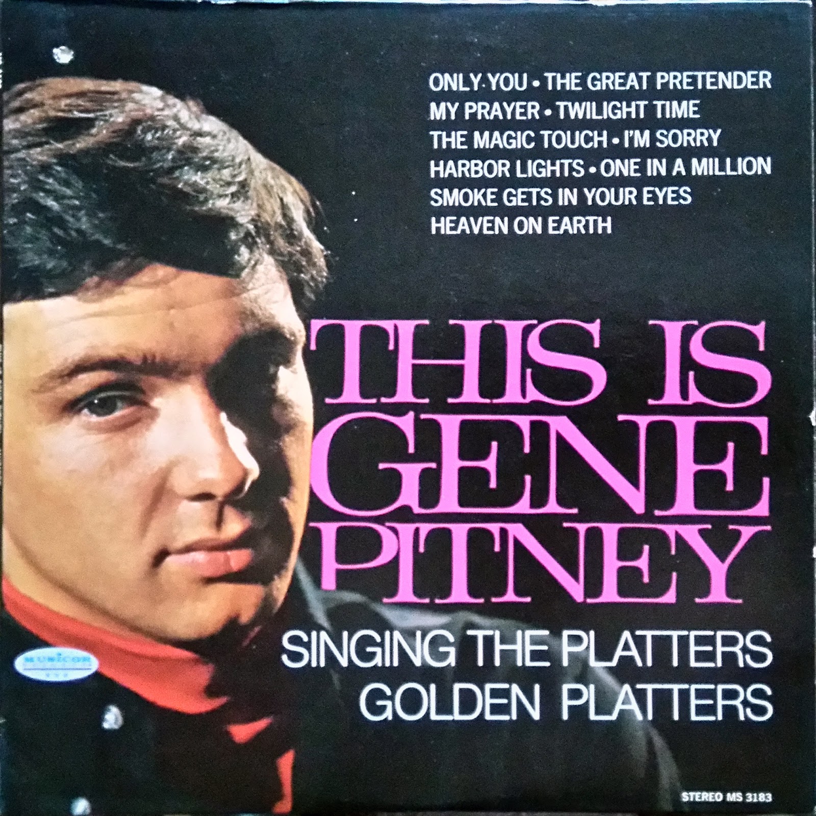 Compilados Oldies GENE PITNEY SINGING THE PLATTERS GOLDEN PLATTERS