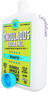Ingredientes da Composição do Shampoo Ondulados Lola INC - vegano e cruelty free