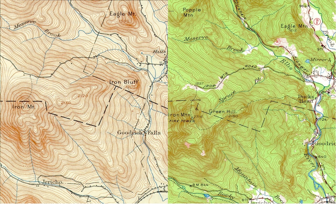 Live Free and Hike A NH Day Hiker's Blog Some History on Iron Mountain...