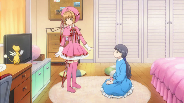 Me gusta volver a ver a Sakura vistiendo los trajes de Tomoyo.