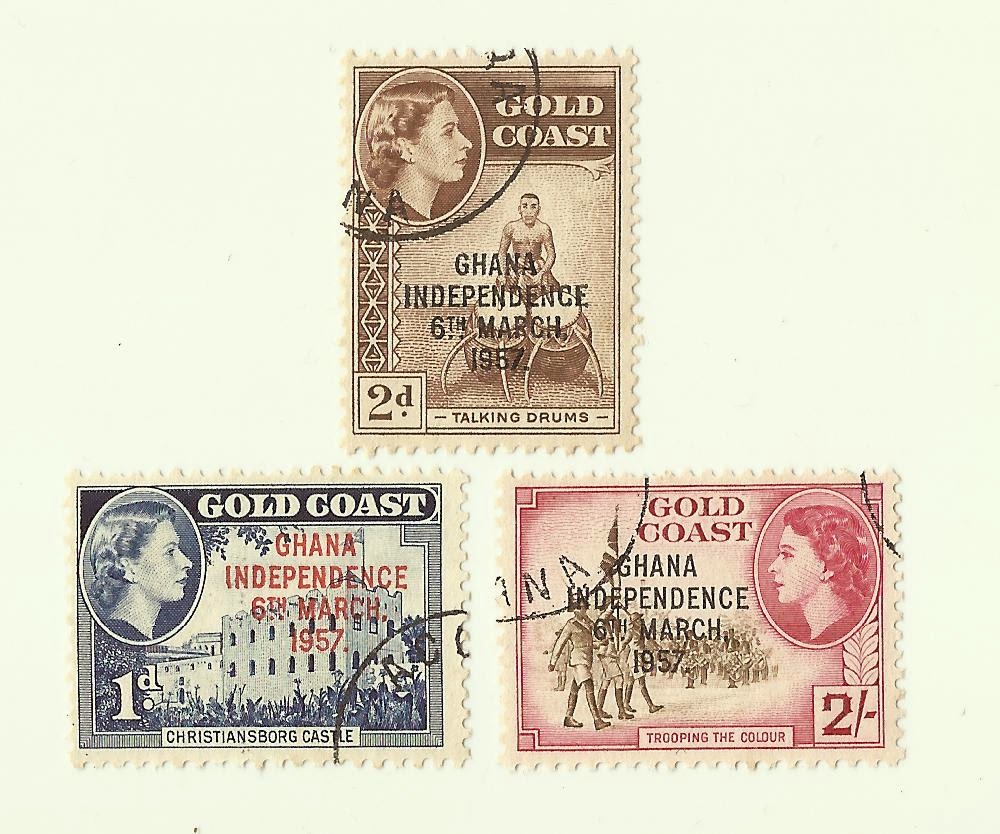 mizan matawang dan setem: Old Stamps Of British Gold Coast ( Africa ...