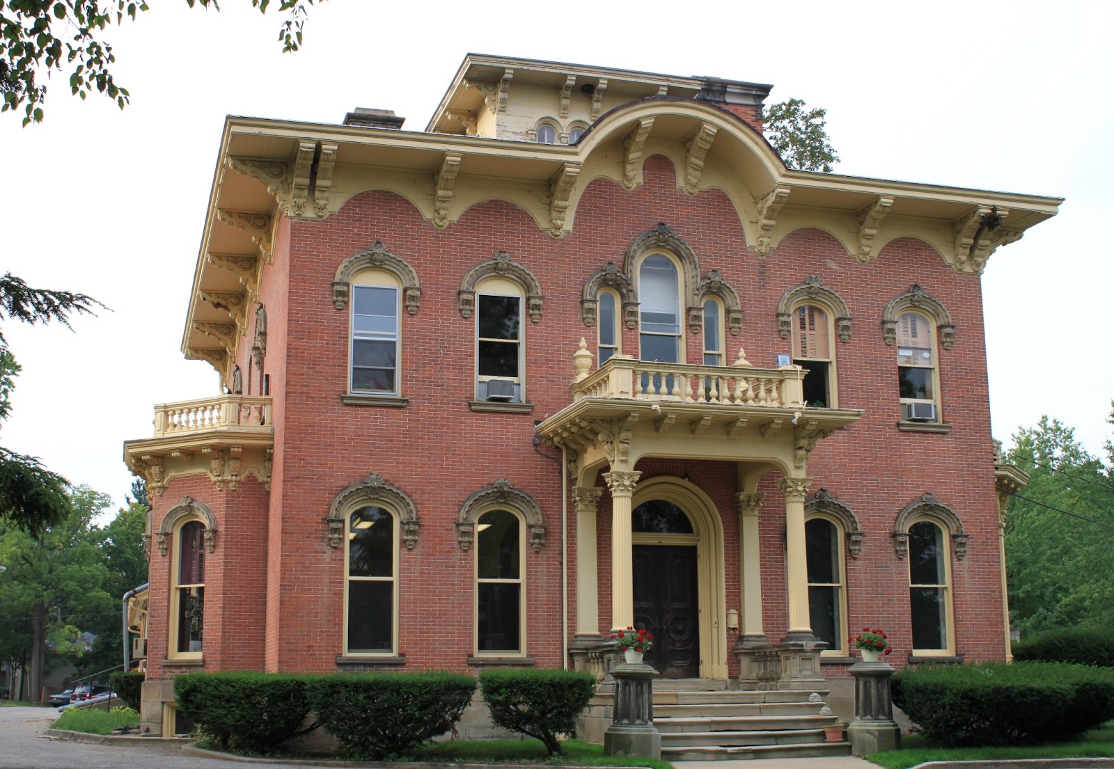 The Picturesque Style Italianate Architecture The L. Bidwell