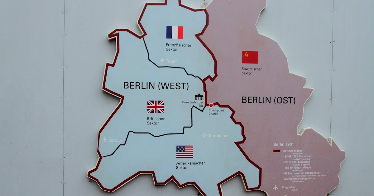 Берлинская стена на карте берлина схема на русском