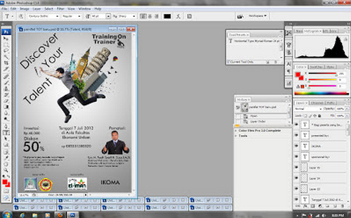 Cara Membuat Desain Pamflet dengan Photoshop