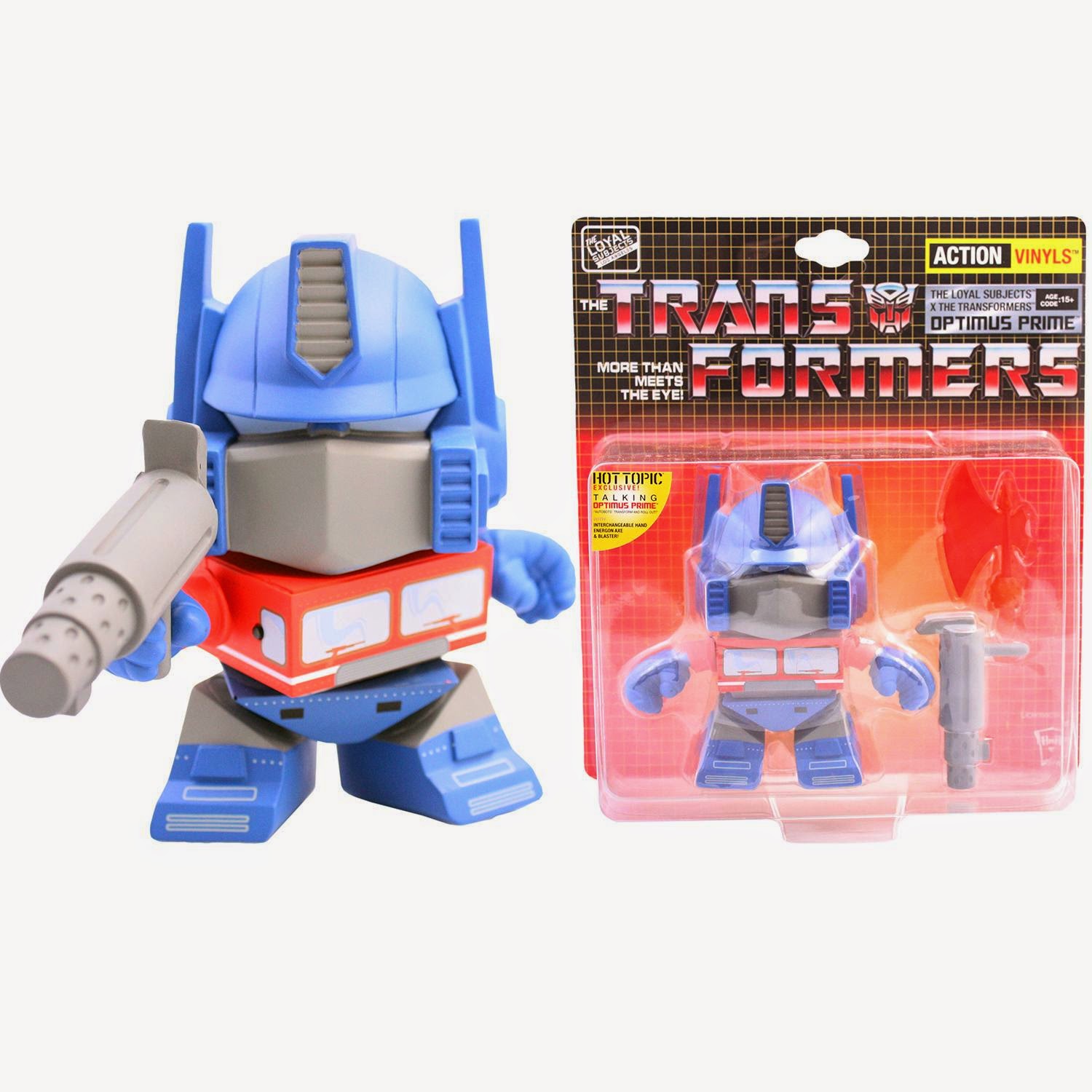 Transformers 5.5” Vinyl Figures by The Loyal Subjects - Talking Optimus Prime