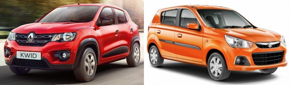 Kwid Vs Alto K10 Comparison
