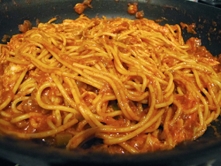  Chicken Enchilada Spaghetti
