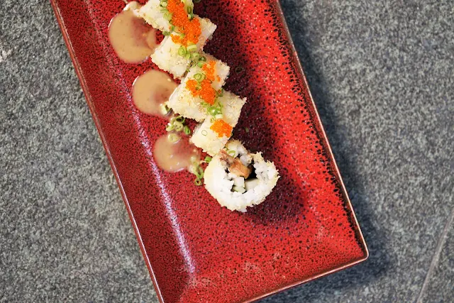 shrimp tempura sushi ebiten roll