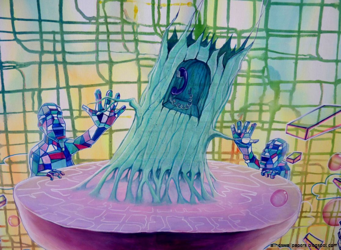 Colorful Paintings Of Nature Painting abstract colorful