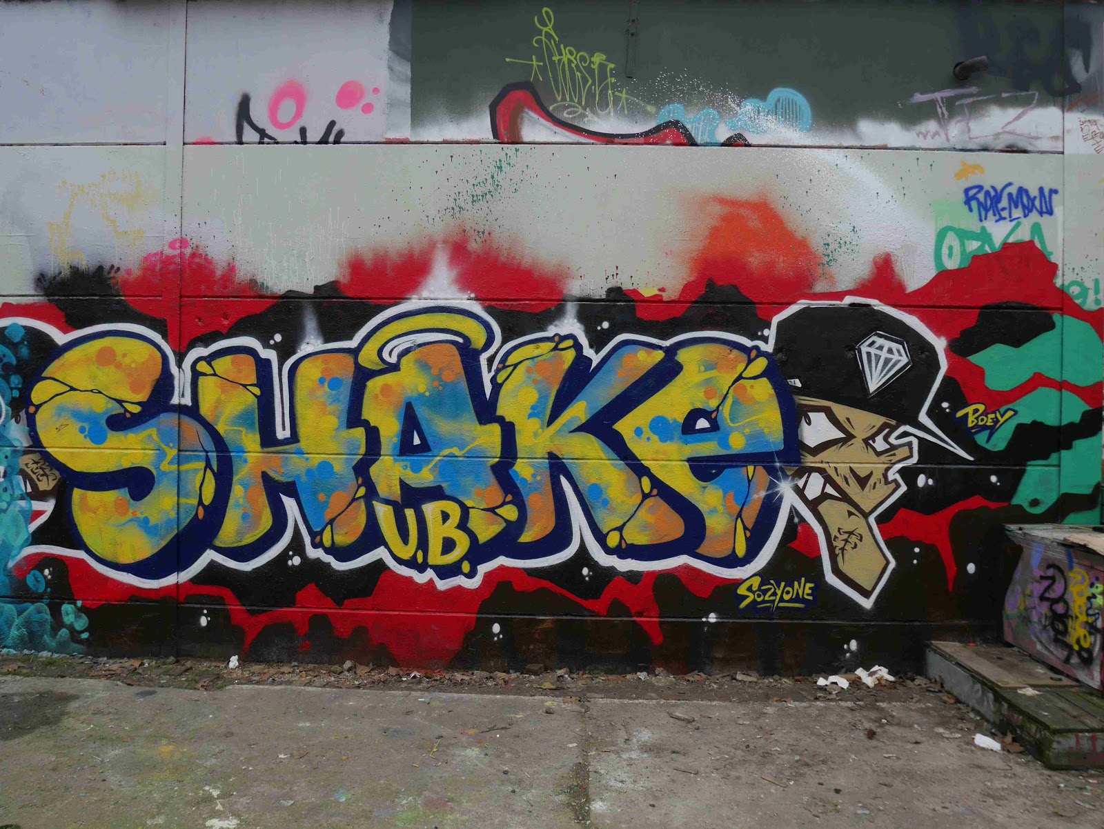 Граффити Shake
