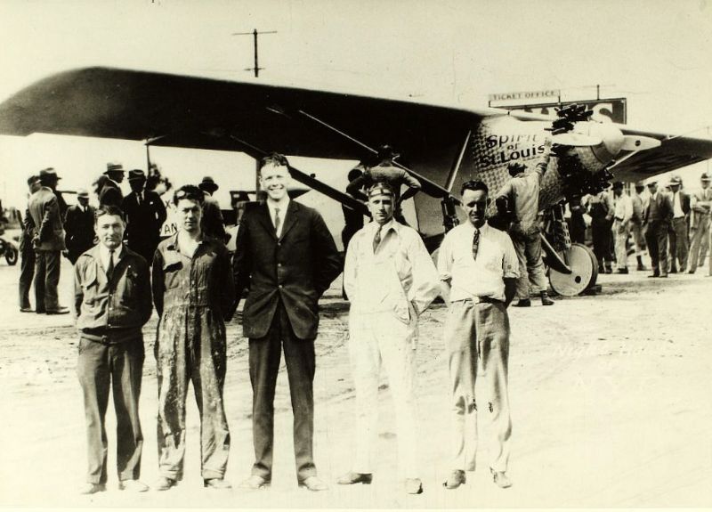 Charles Lindbergh Solo Flight Spirit of St. Louis