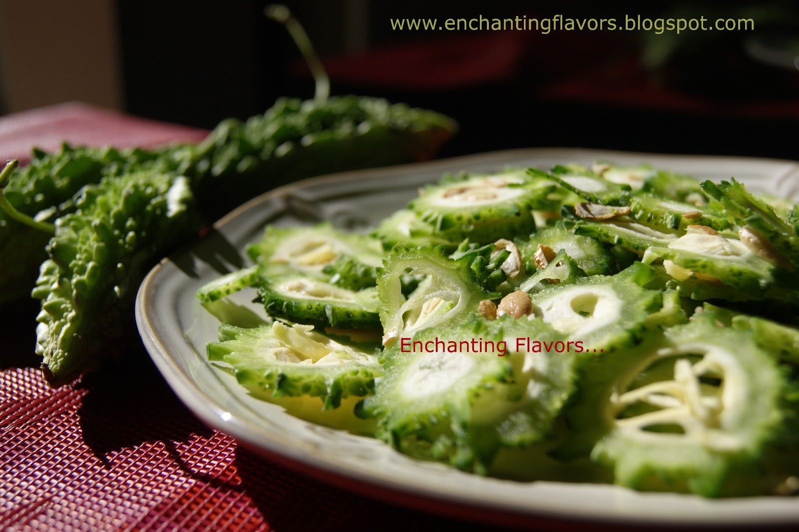Enchanting Flavors Pavakka Kondattam / Sun dried Bittergourd Chips