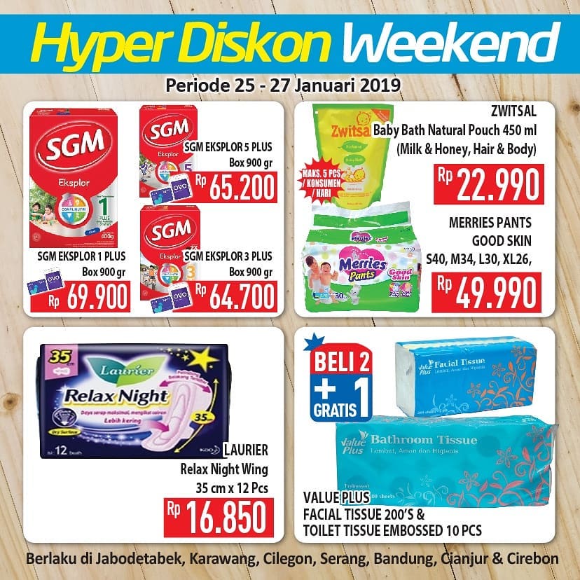 #Hypermart - #Promo #Katalog JSM Periode 25 - 27 Januari 2019