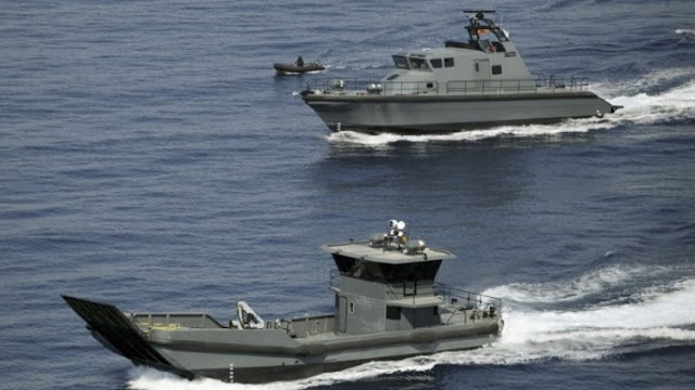 La Armada de Camerún recibe 2 nuevas patrulleras y una lancha de desembarco del Grupo ARESA.