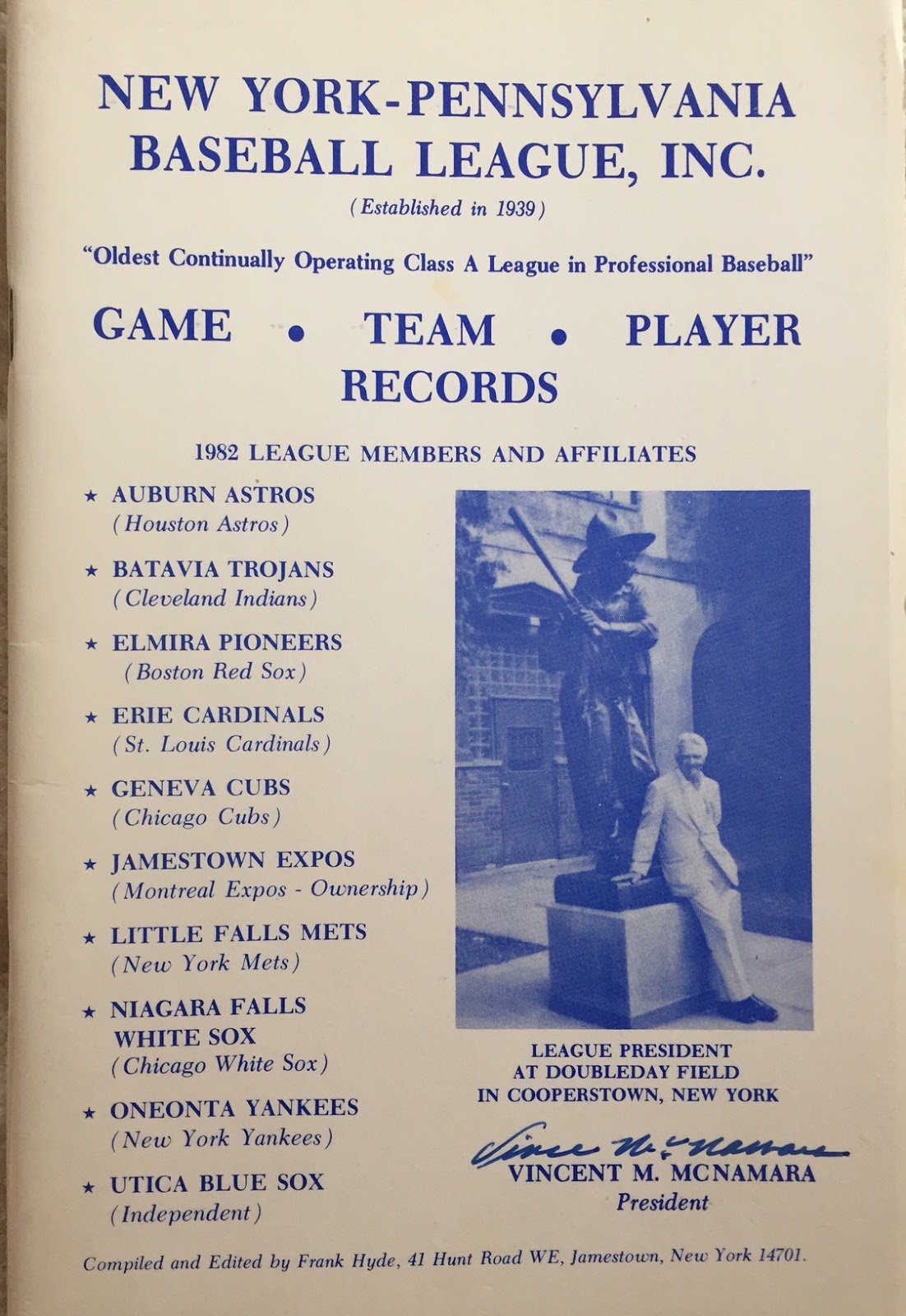 New YorkPenn League History New YorkPenn League History