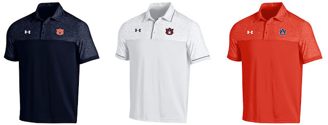 2016 Auburn Under Armour polos