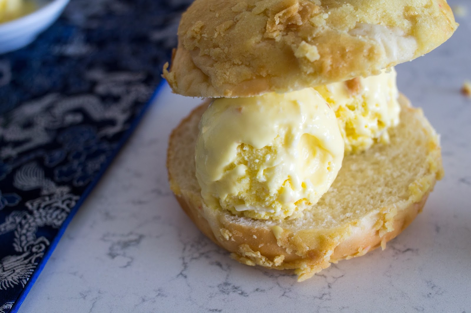 Smart Cookie Bolo Bao (Pineapple Bun) Ice Cream