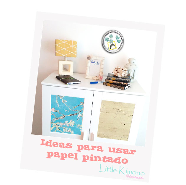 5 ideas para usar retales de papel pintado