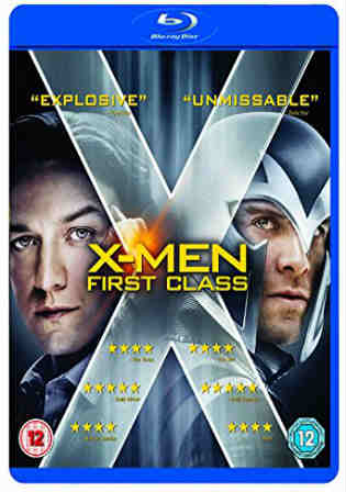 X-Men First Class 2011 BRRip 400MB Hindi Dual Audio 480p