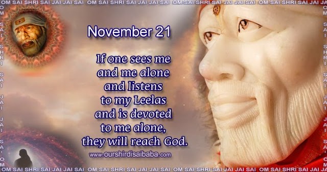 My Sai Blessings - Daily Blessing Messages-Shirdi Sai Baba Today Message 21-11-19