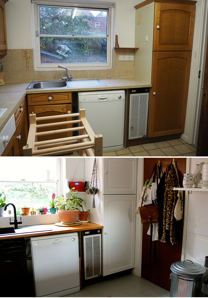 Interiors Kitchen makeover with B&Q Oyster and Pearl UK / Bristol