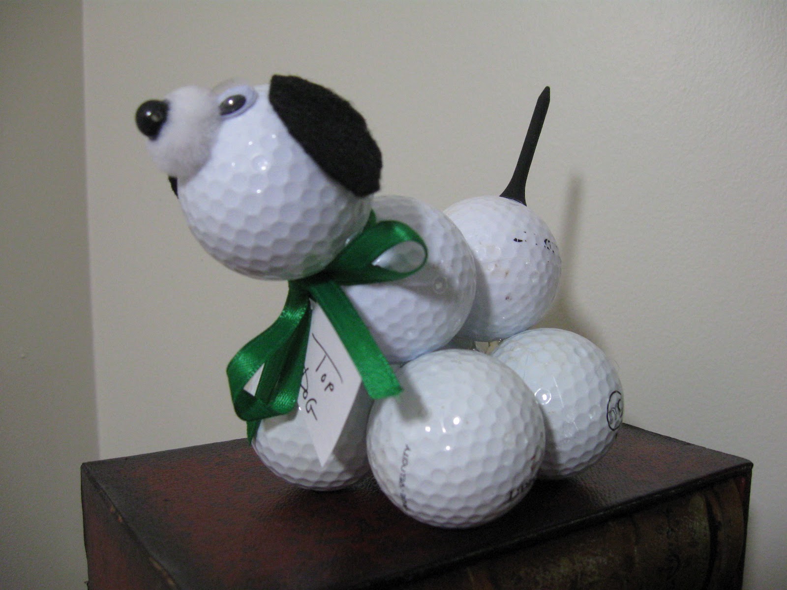 Craft Klatch ® Golf Ball Poodle For Father's Day! Easy Craft!
