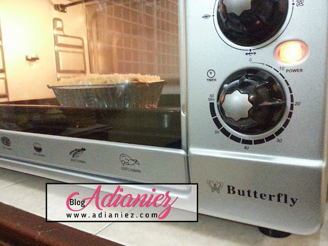 Lasagna Roti Dengan Butterfly Electric Oven (B-5243) 43L