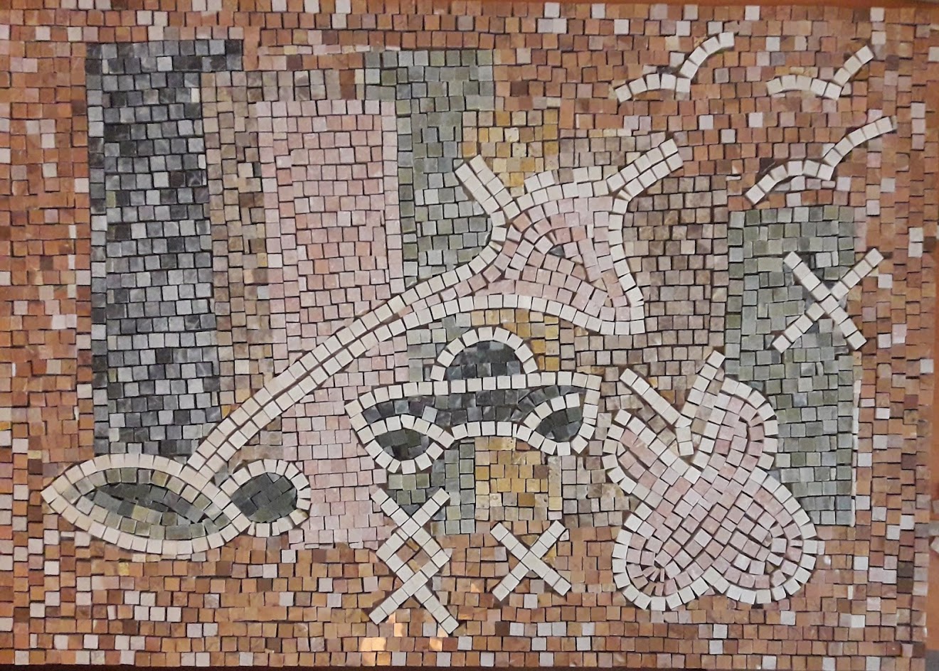 Making Mosaics with Recycled Materials