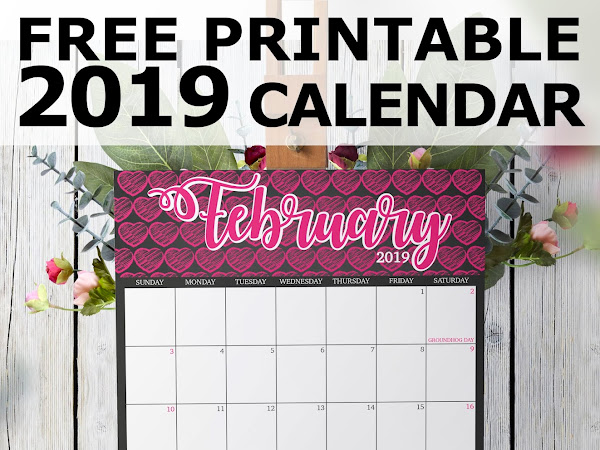 Free Printable 2019 Calendar 