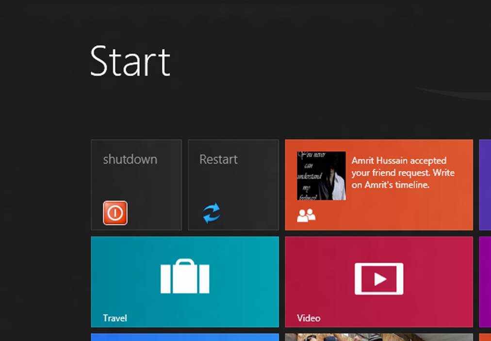 Add Quick Shutdown & Restart Button to windows 8! ~ Develeno Blogs